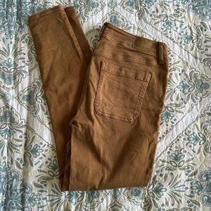 American Eagle brown jeggings